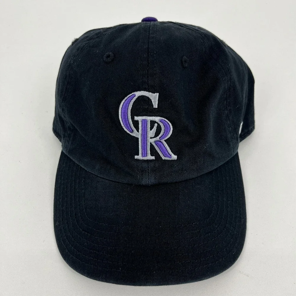 47 Brand Colorado Rockies MLB Kids Youth Baseball Cap Black Adjustable Hat